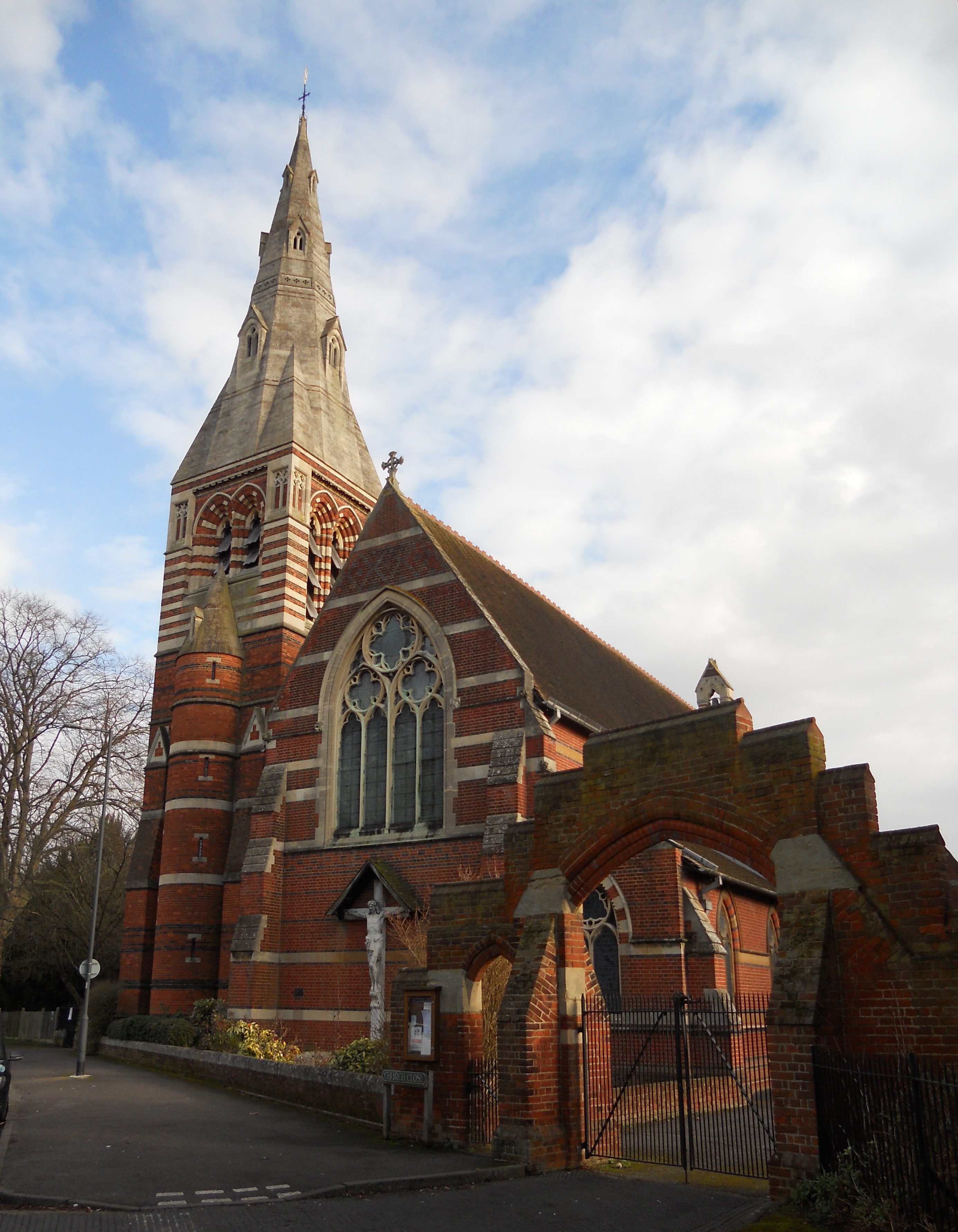 All Saints Church entrance gates