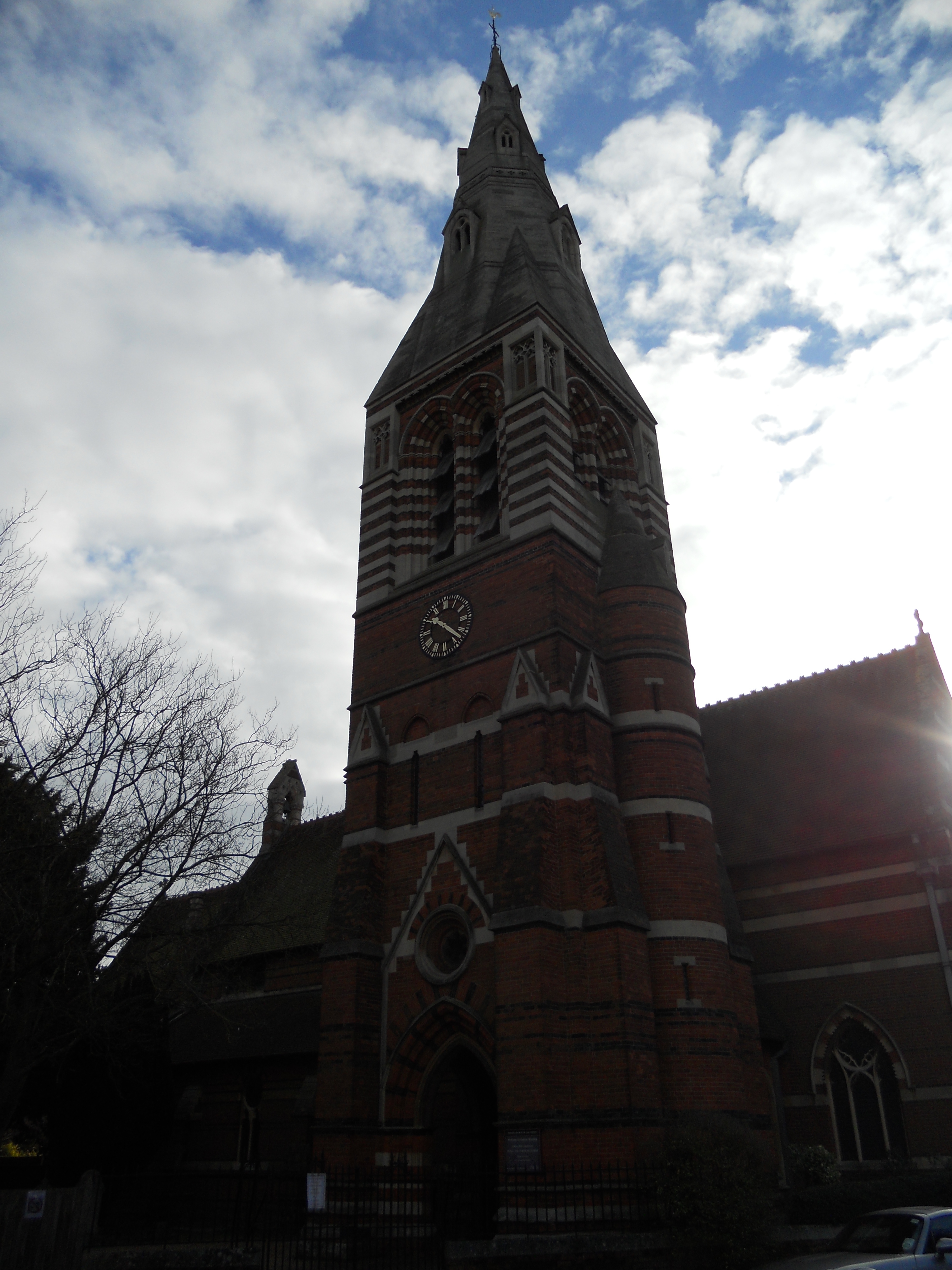 All Saints Church clock face