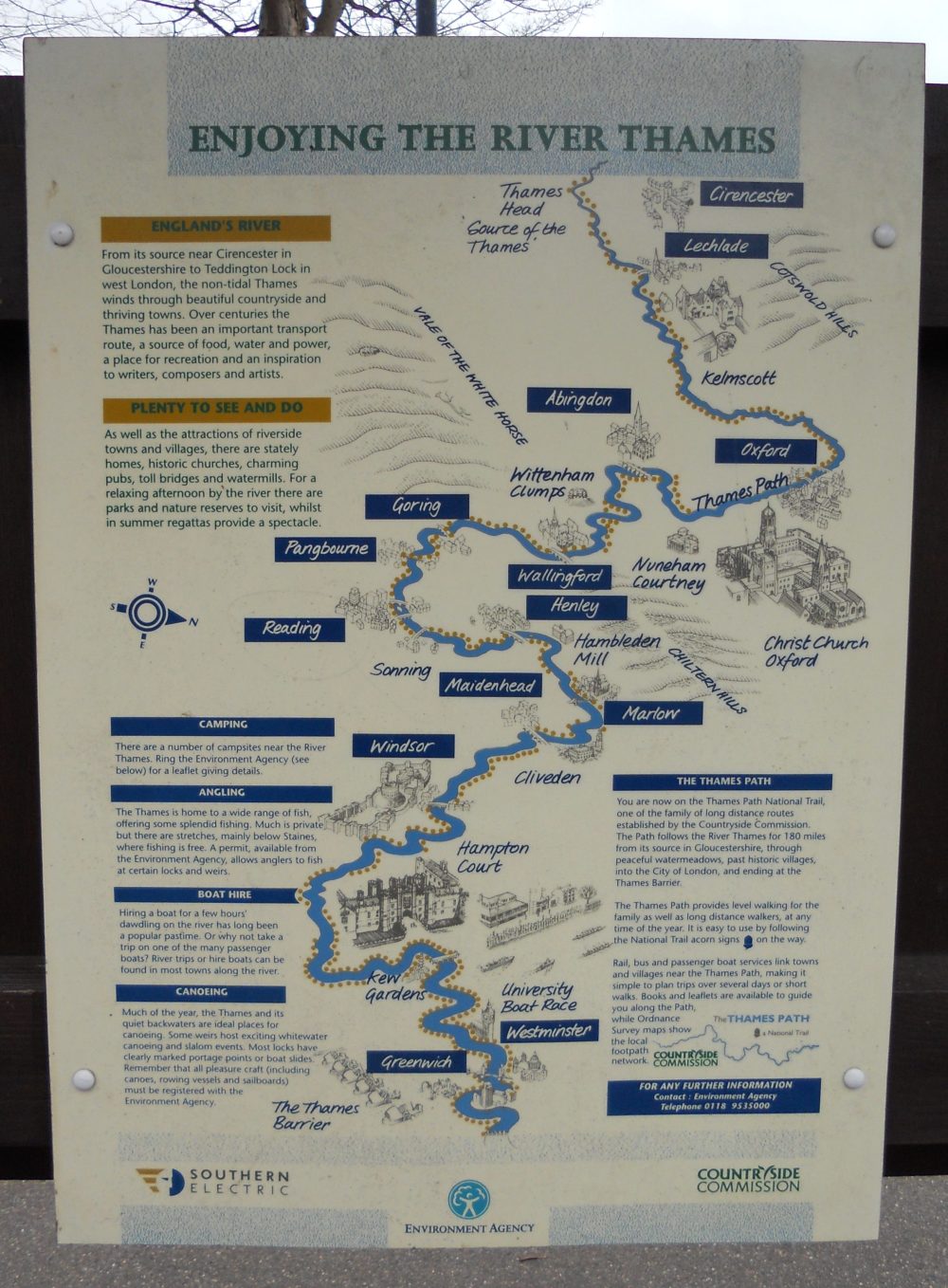 Enjoying the River Thames