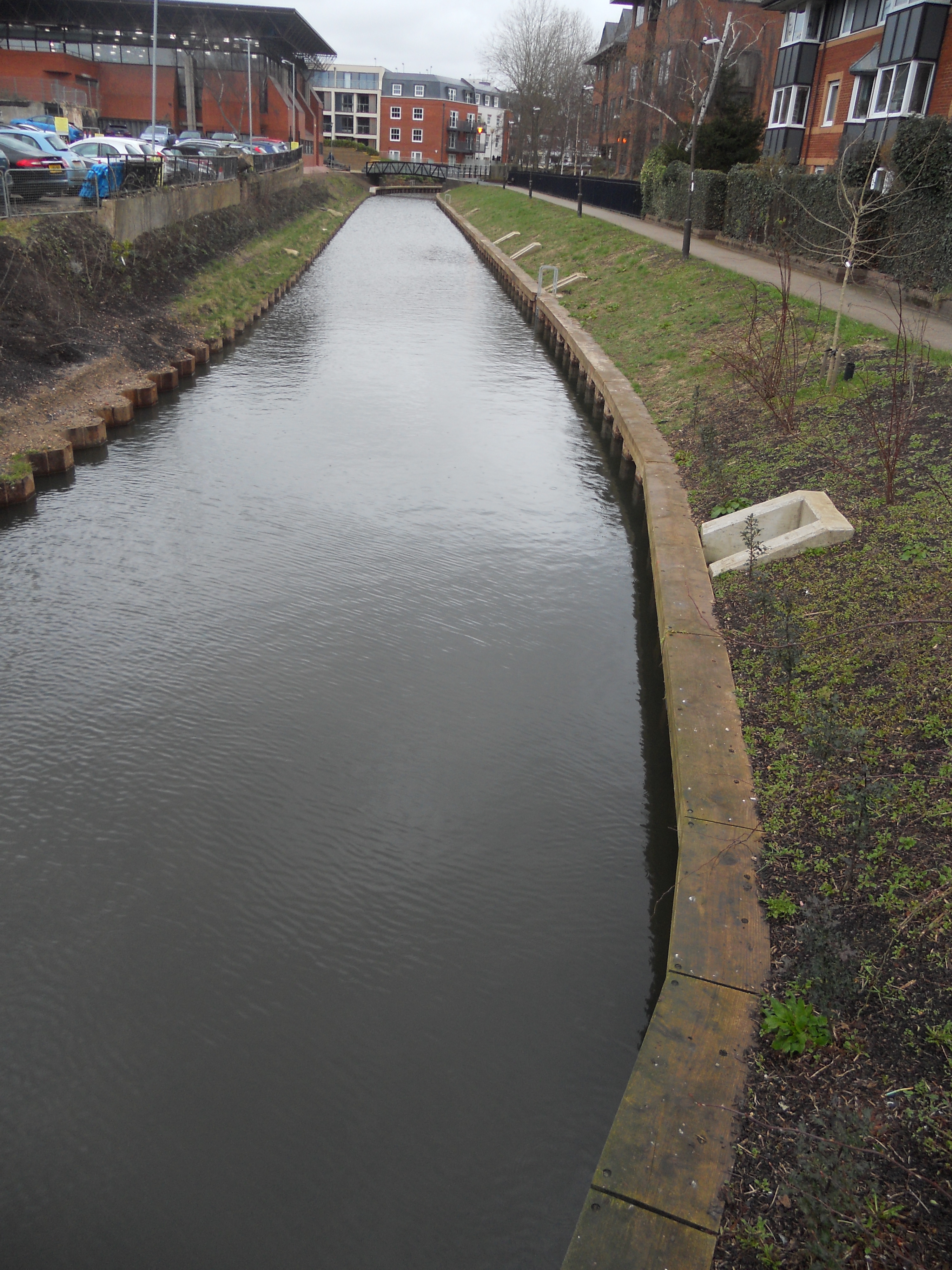 York Stream  looking towards Chapel Arches