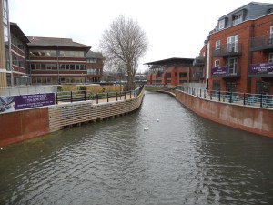 York Stream looking towards Chapel Arches