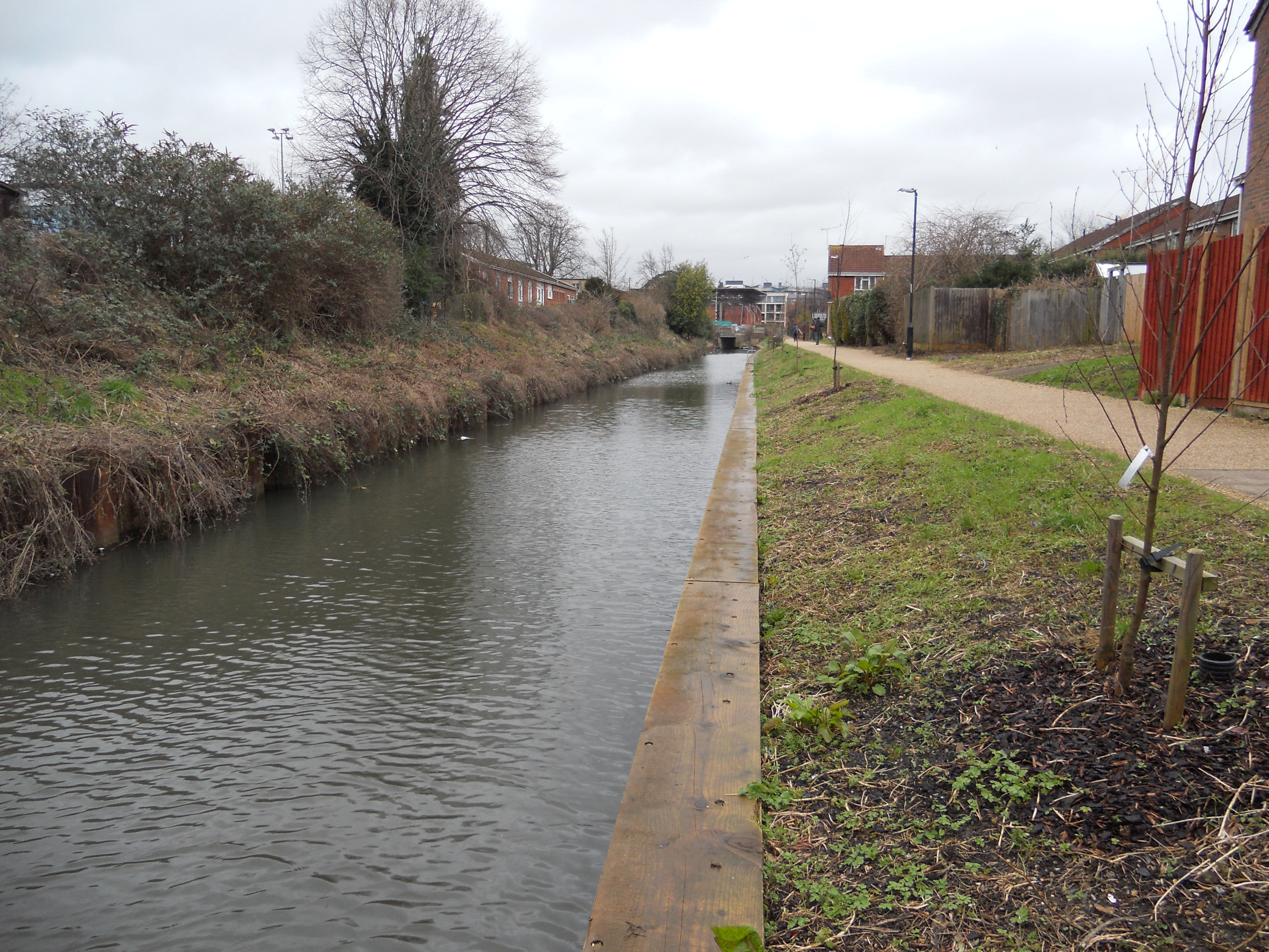 York Stream looking away from Chapel Arches