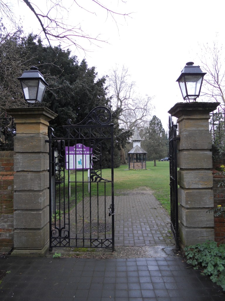 Entrance to Guards Club Park