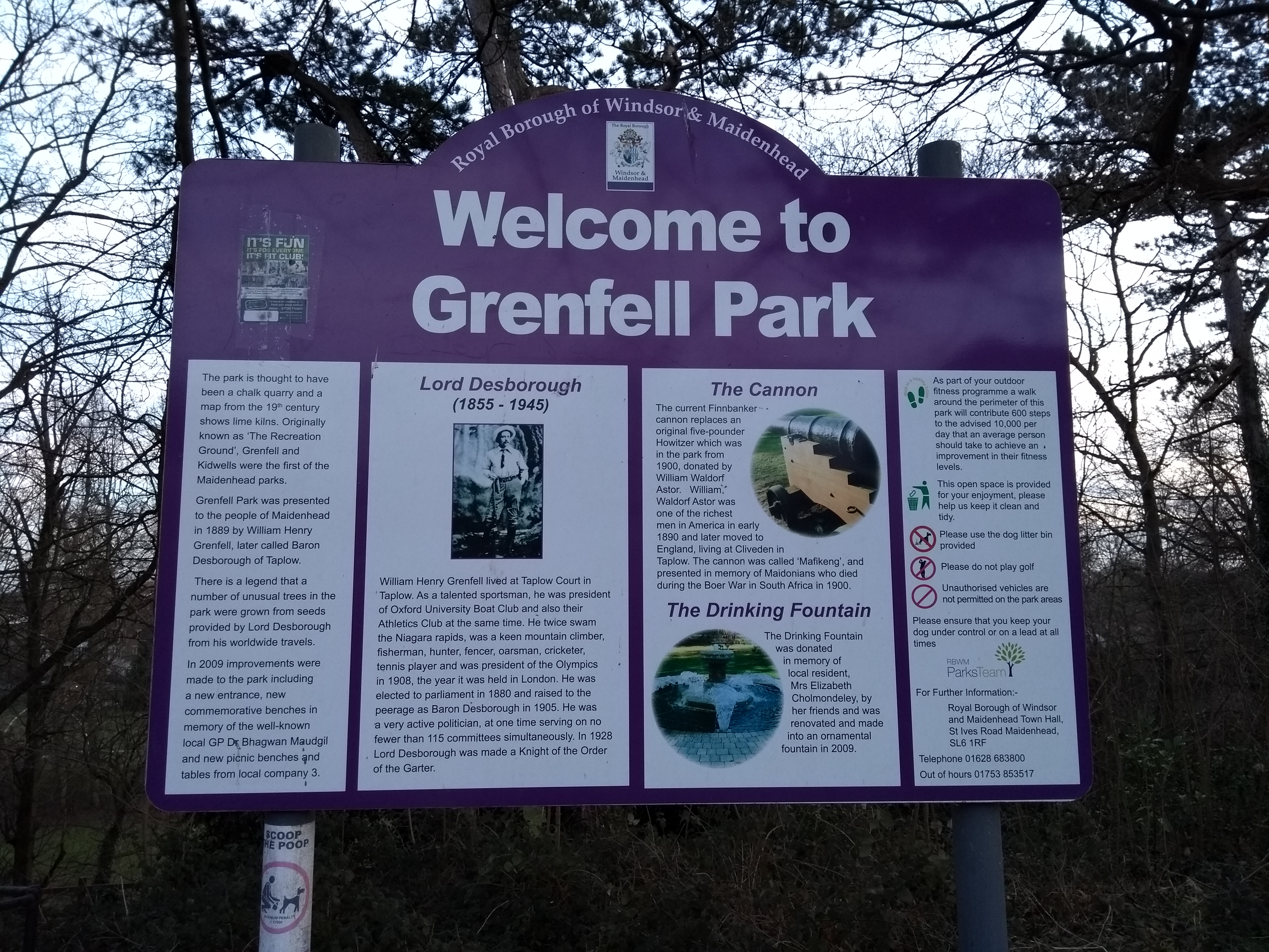 Welcome to Grenfell Park