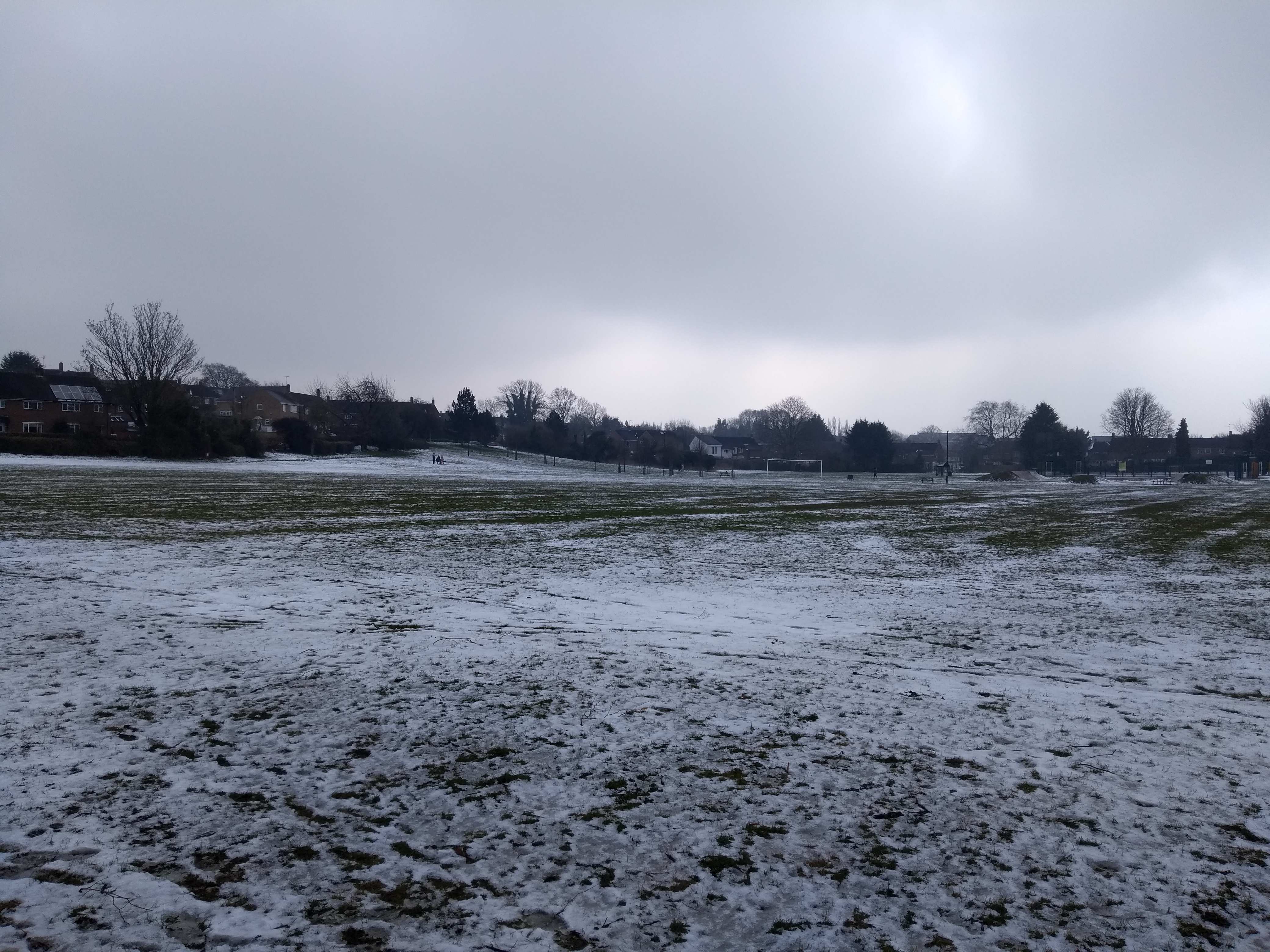 Desborough Park after the snow in March 2018