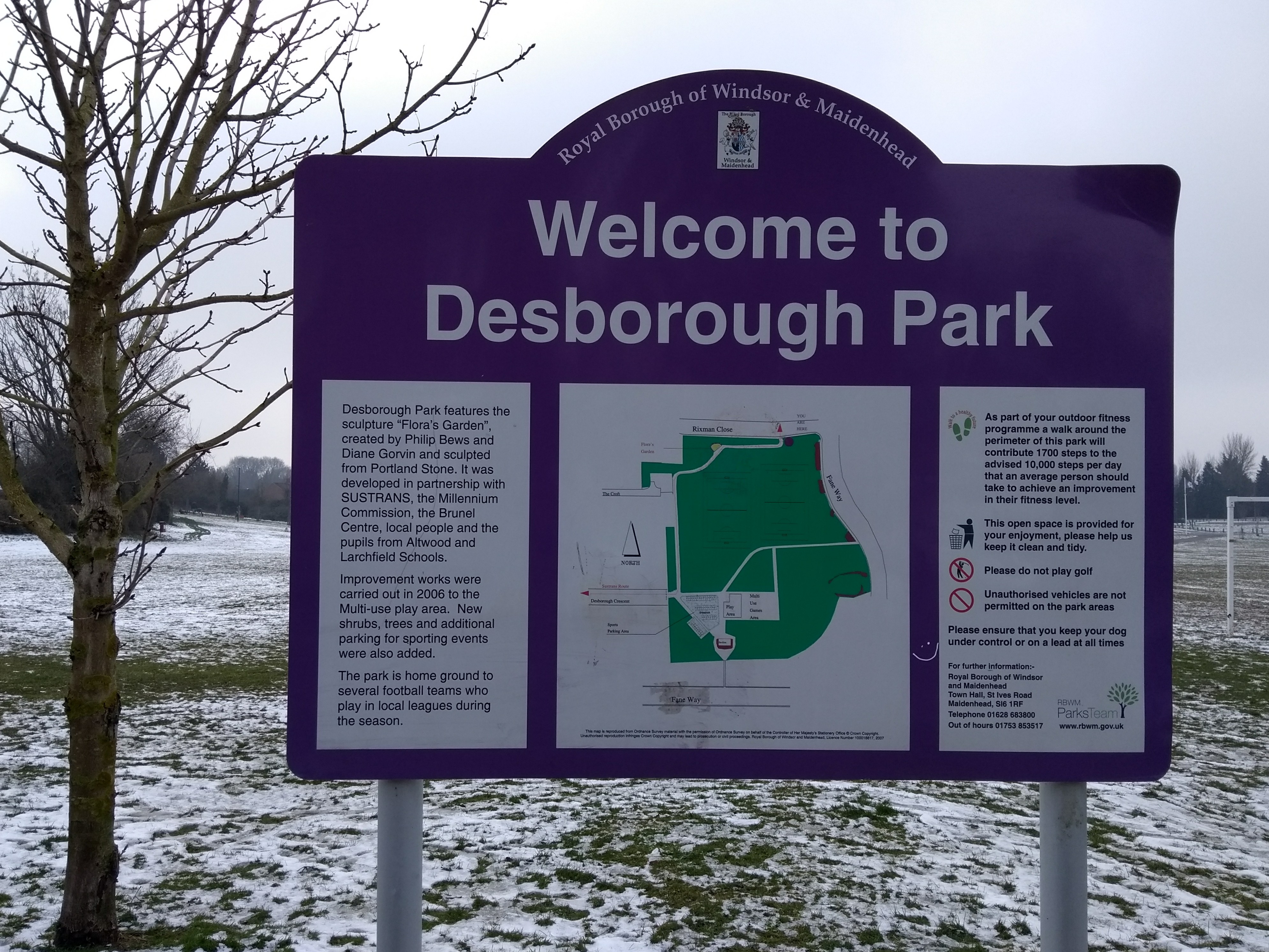 Welcome to Desborough Park