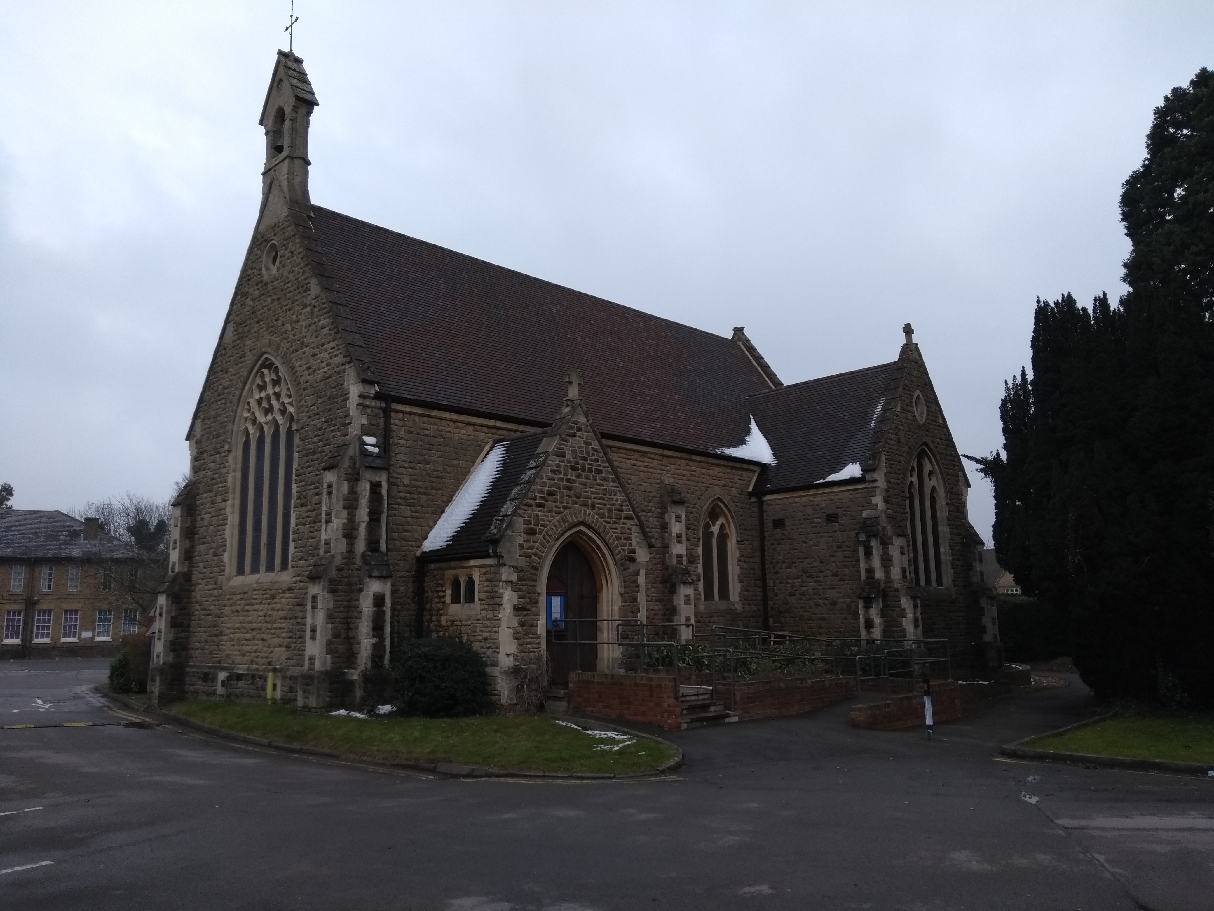 St Marks Hospital Church in Winter