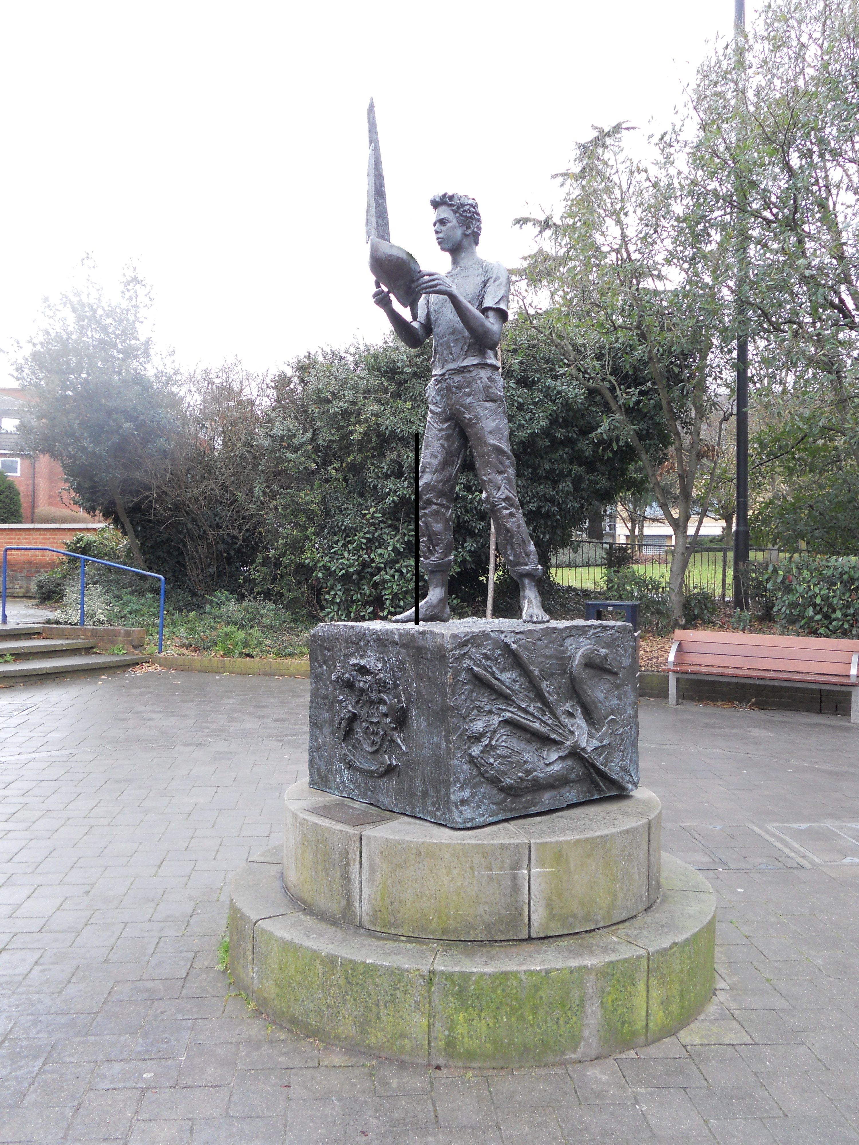 The Boy and the Boat statue