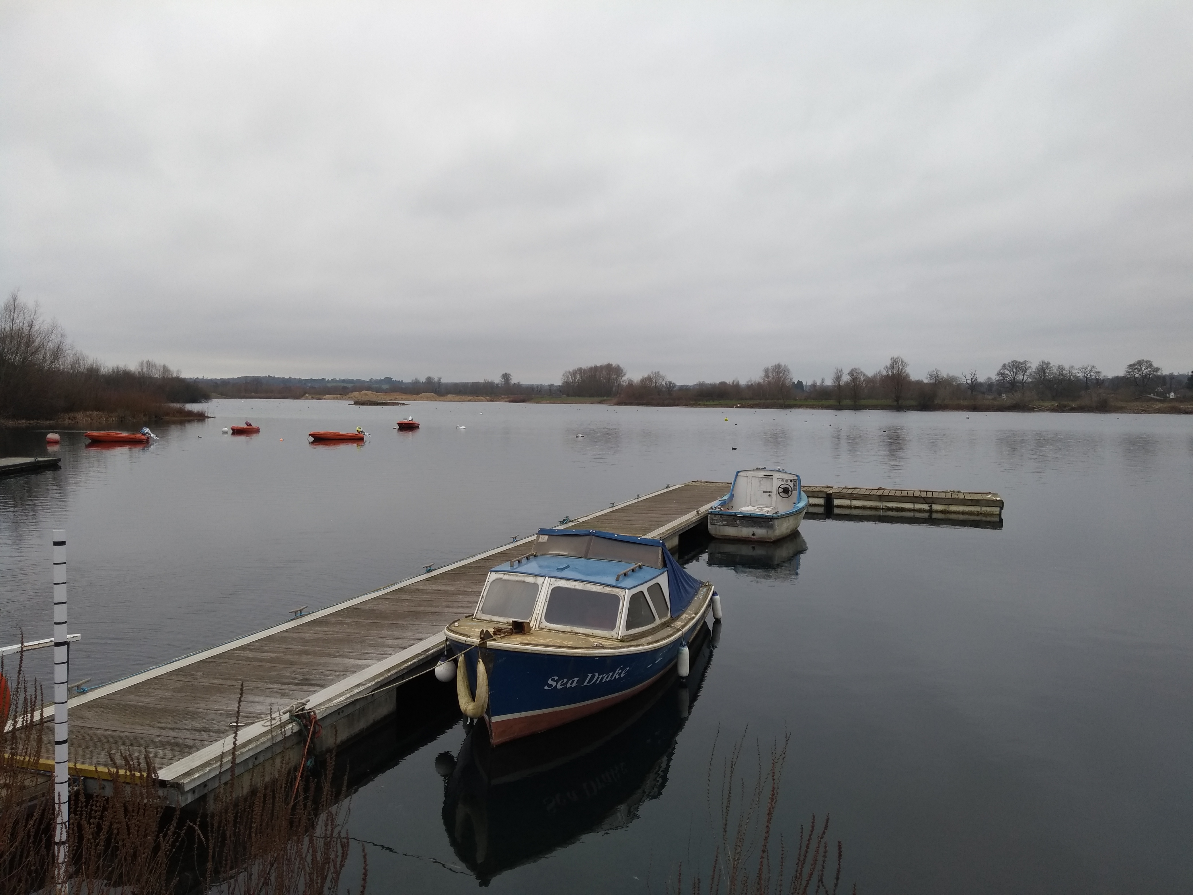 Sailing Lake on a gloomy day