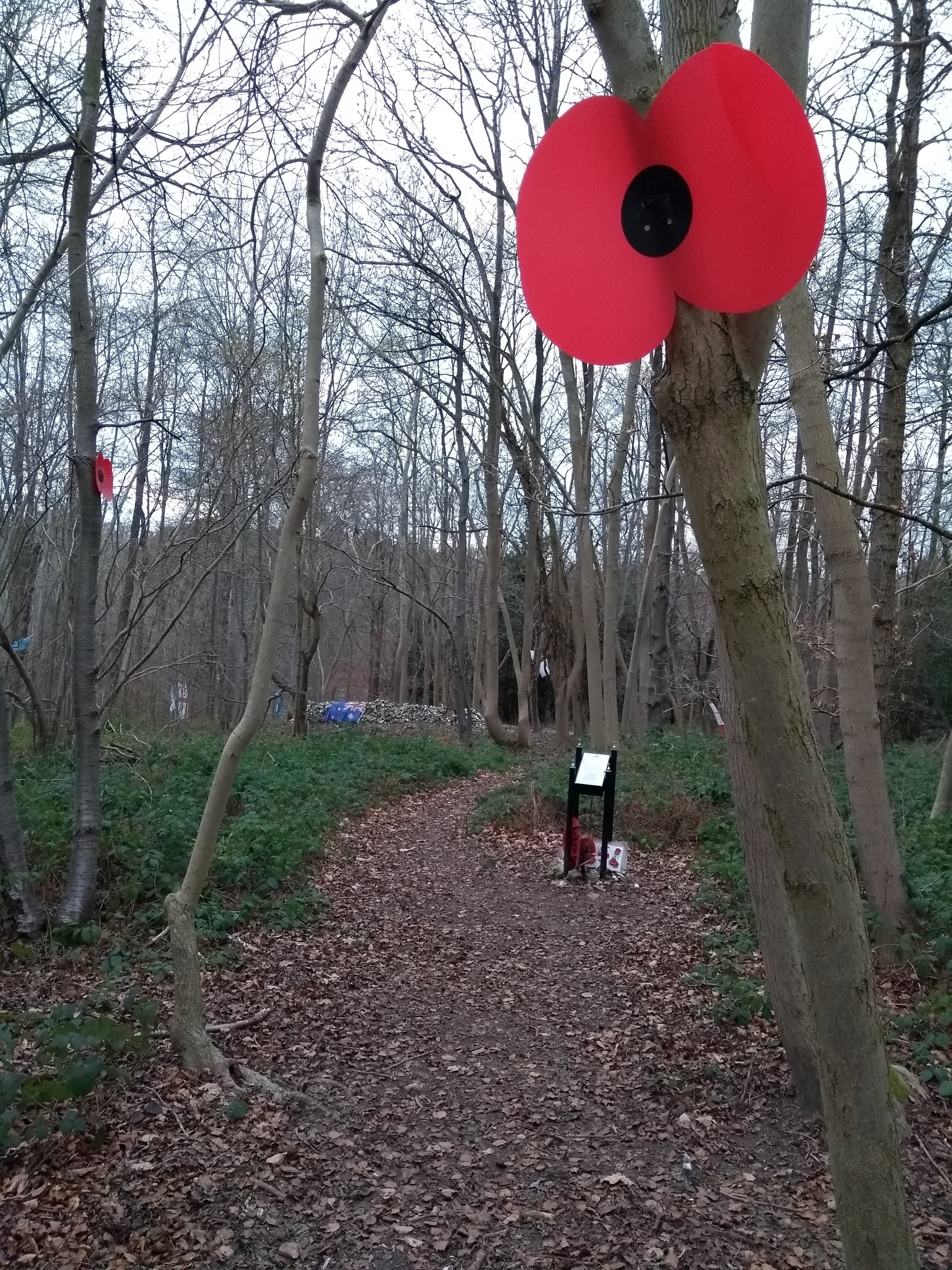 Entrance to RAF memorial