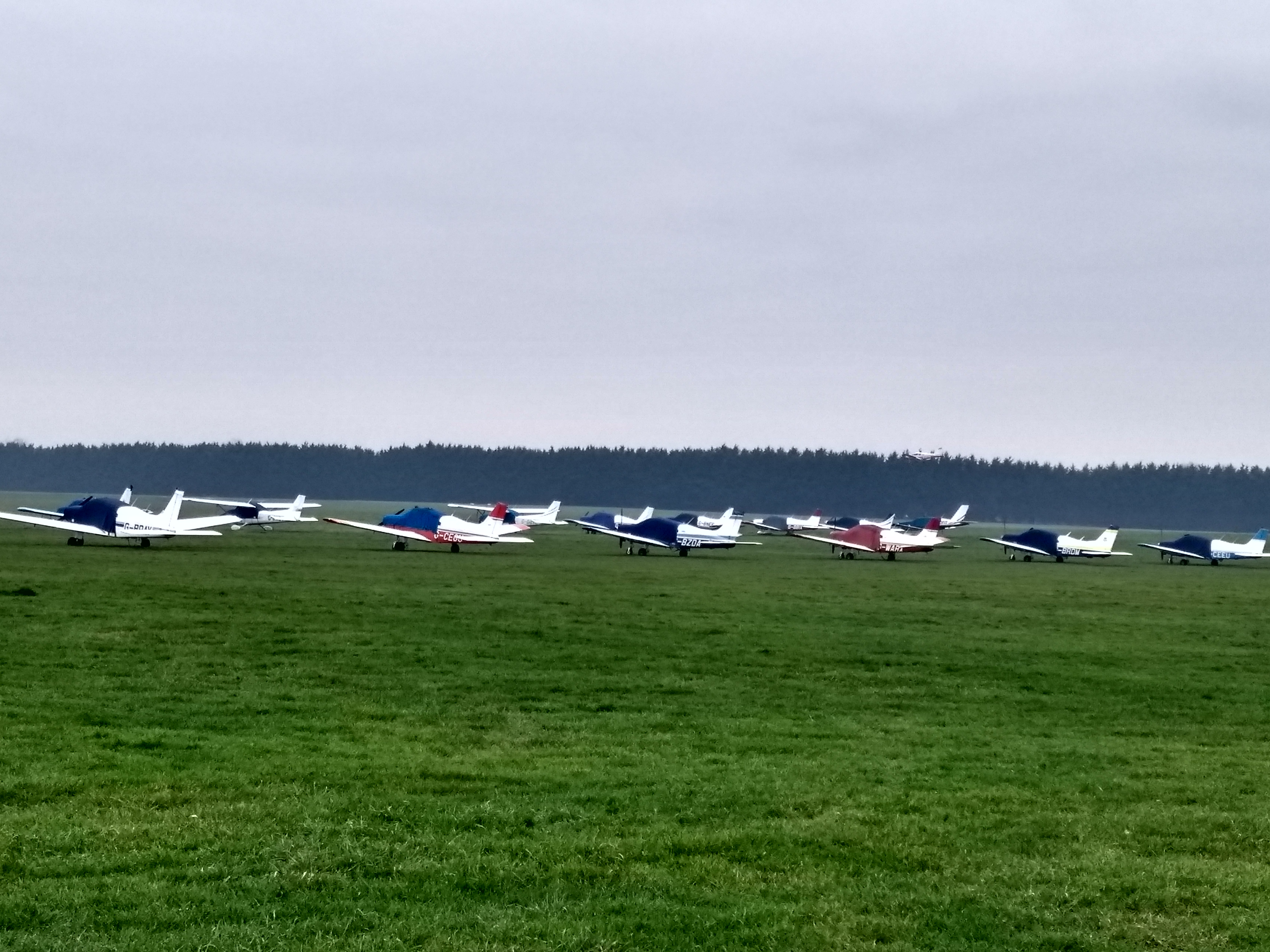 Planes at White Waltham
