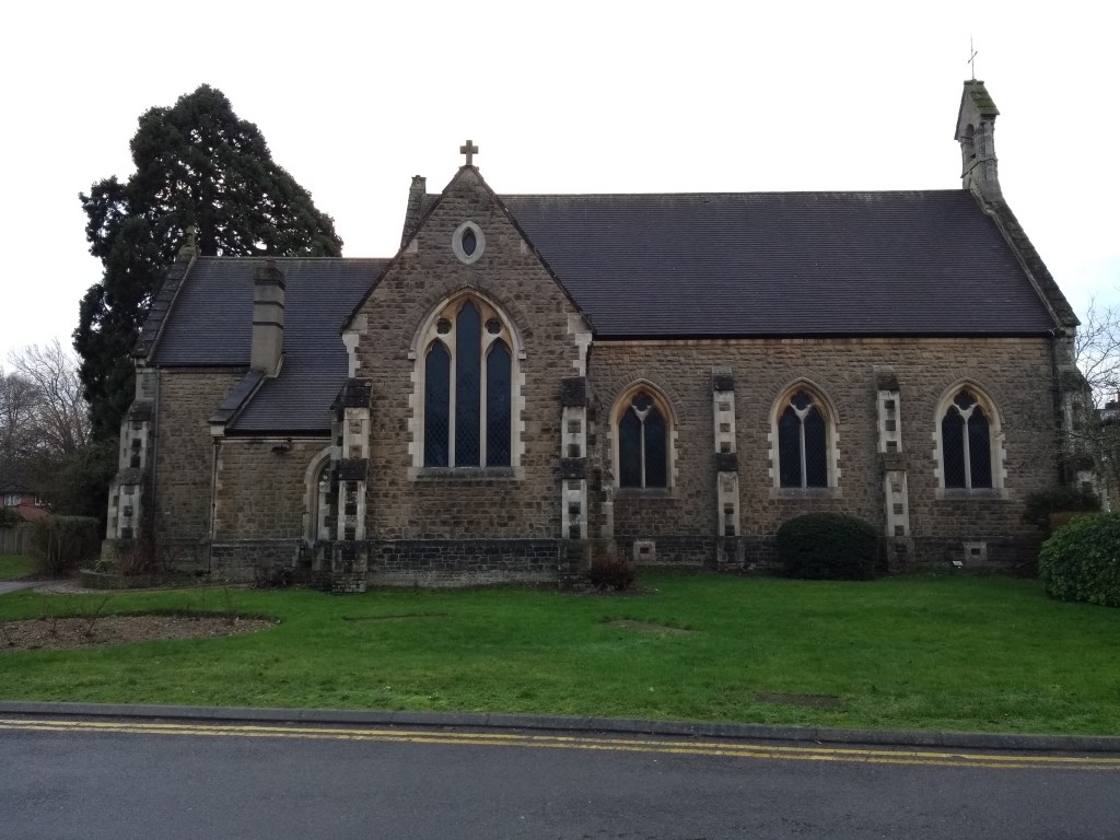 The beautiful St Mark's Hospital Church