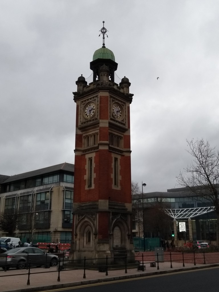 Maidenhead Clock Tower outside the railway station