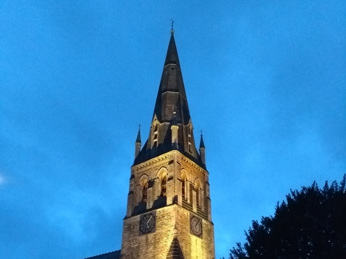 St Luke’s Church by night