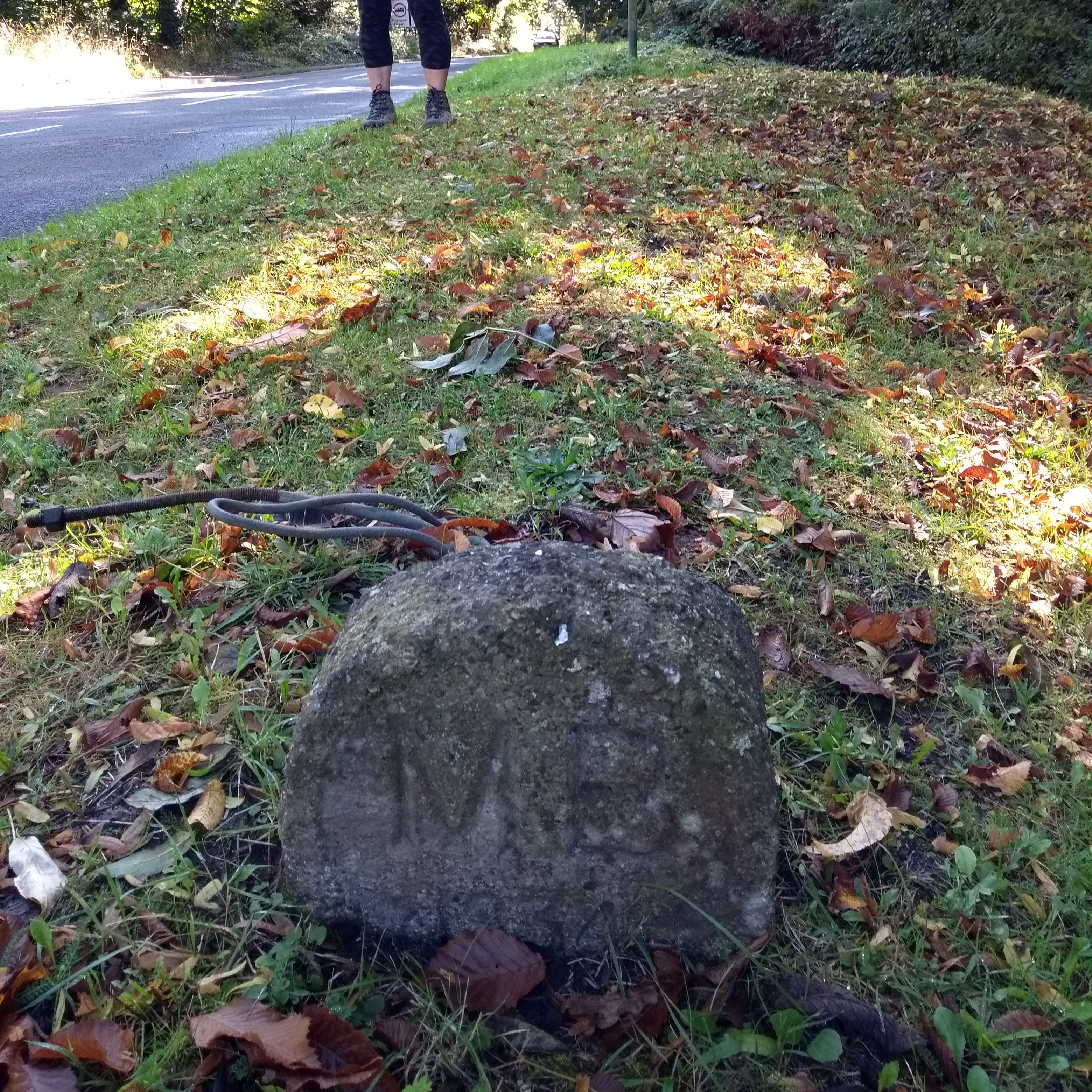Boundary Stone on Henley Road near Stubbings