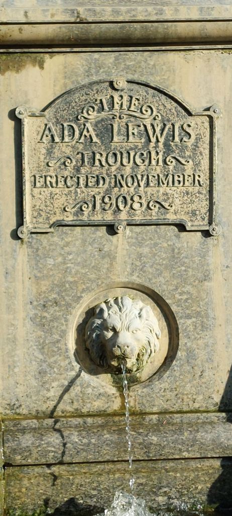 Ada Lewis Memorial inscription